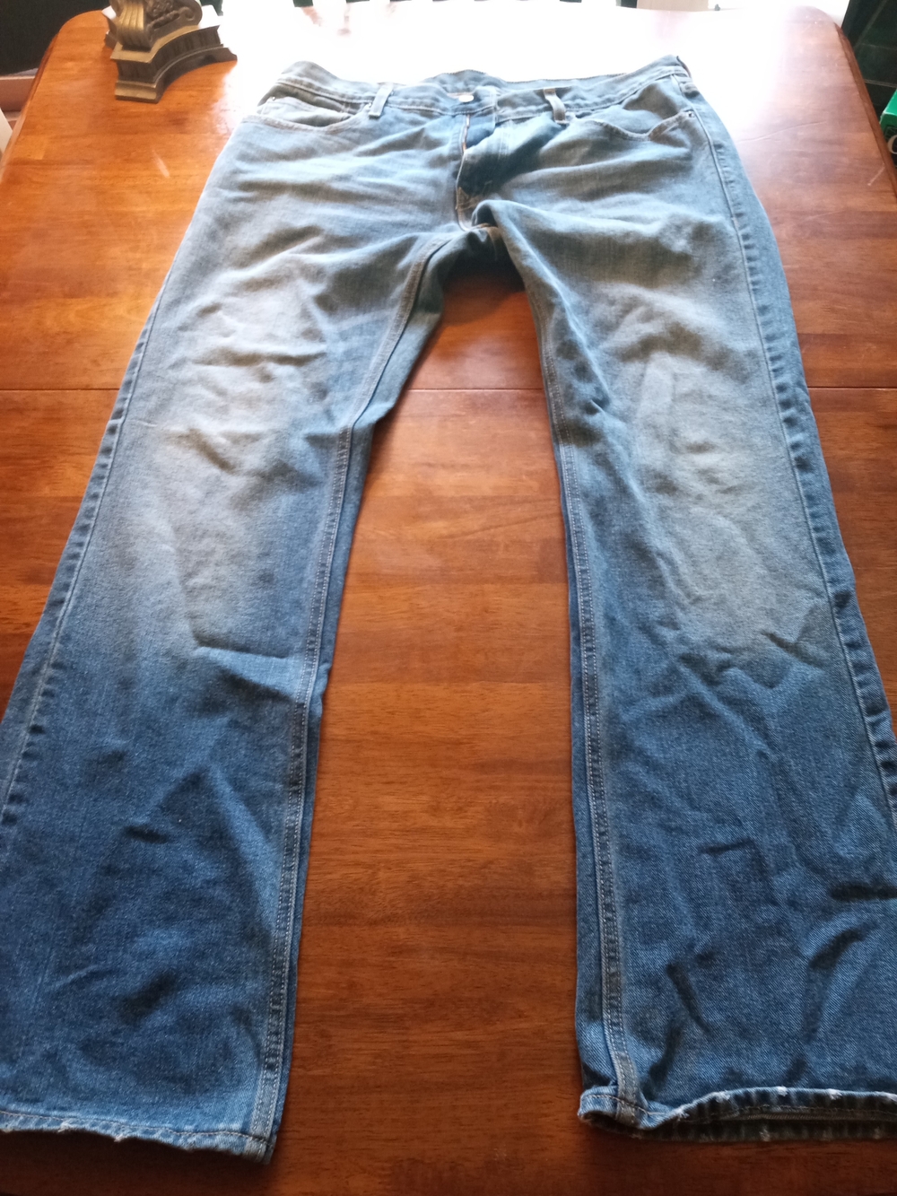 Men's Levi's Strauss Medium Blue Bood Cut Jeans
